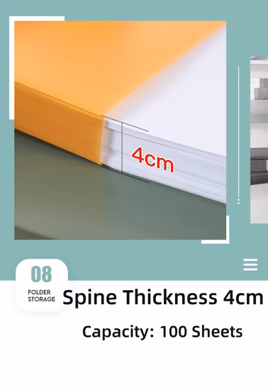 A5 Size Purple Color 2 Rings Waterproof PP Cover D Ring Clip File Organizer Ring File Folder Ring Binder Office Supplies Wholesale Stationery