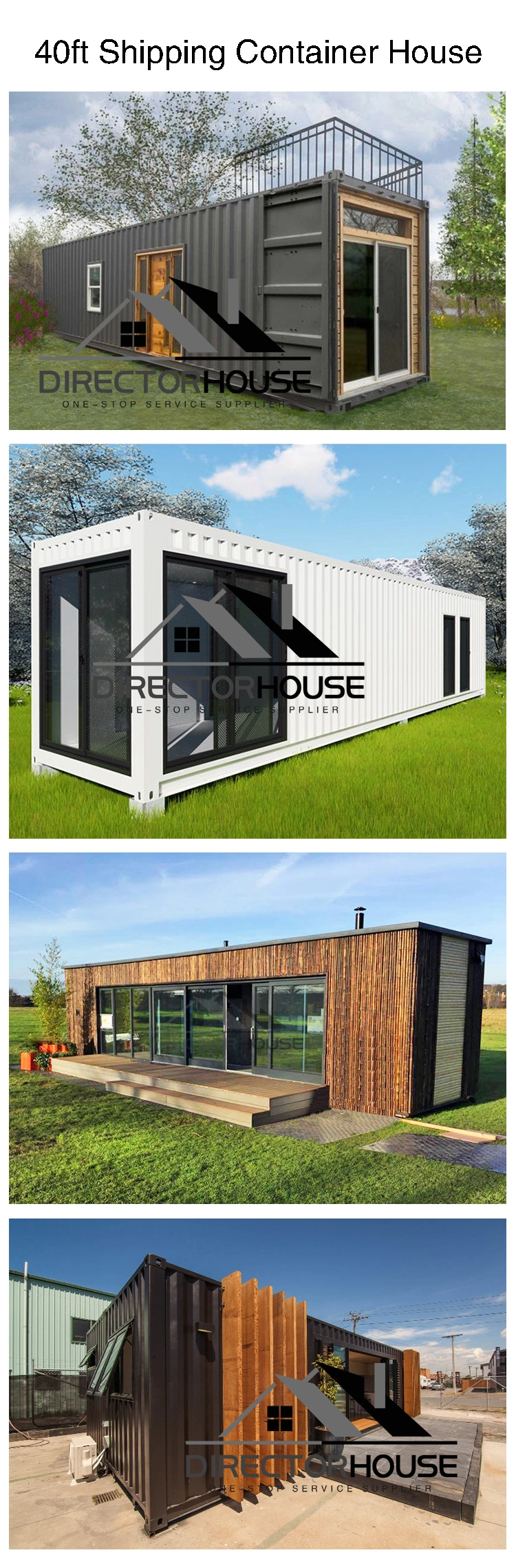 New Style Portable Mobile Prefab Wooden Office Container House Product