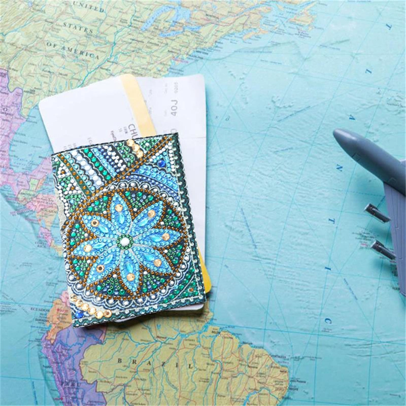 Manufacturers Creative New Point Stickers DIY Crafts Diamond Painting Travel Passport Book