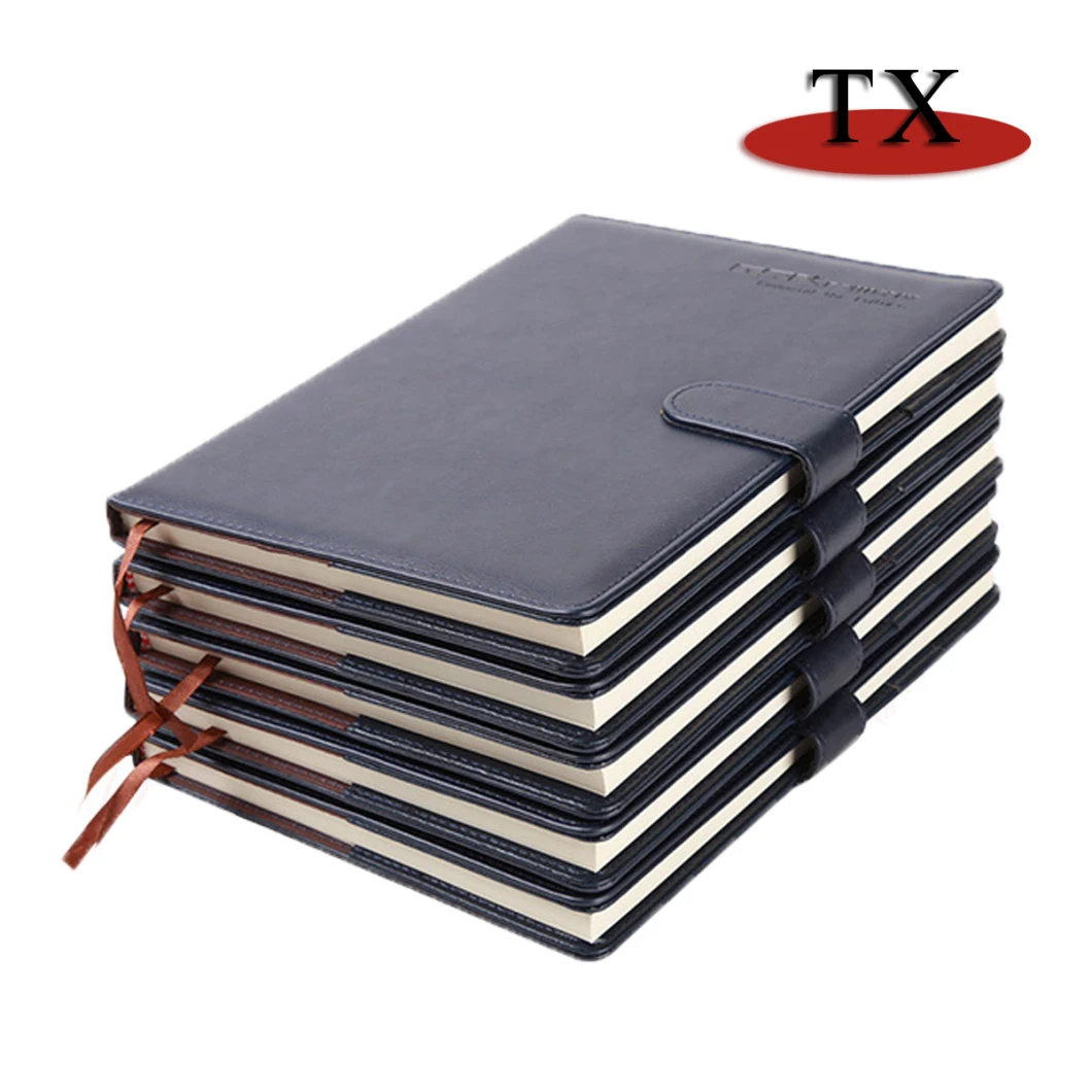 PU Leather Notebook Manufacturers Custom Logo Office Stationery