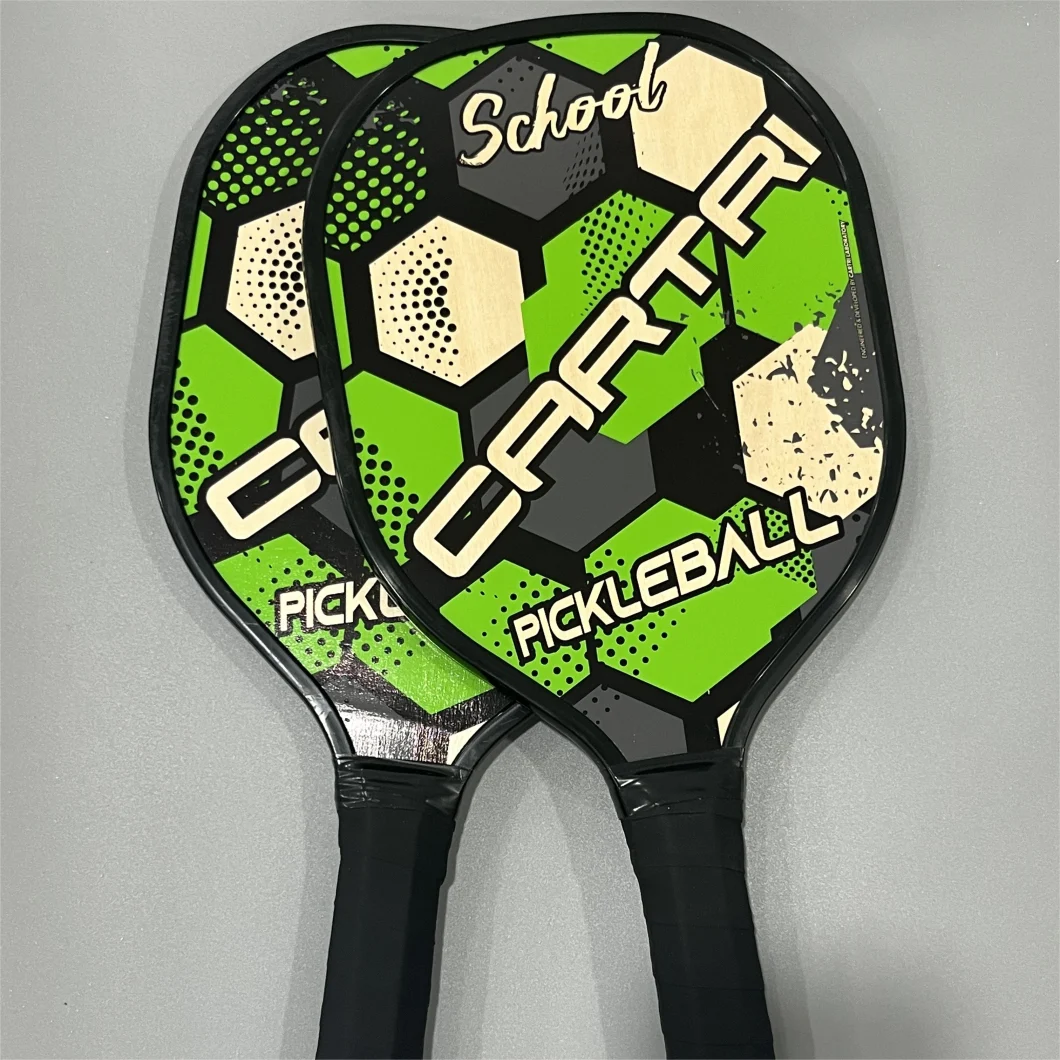 OEM Printing Logo Wooden Pickleball Paddle Set Promotion Gift and Wholesale Items
