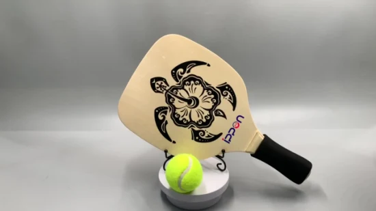 OEM Printing Logo Wooden Pickleball Paddle Set Promotion Gift and Wholesale Items