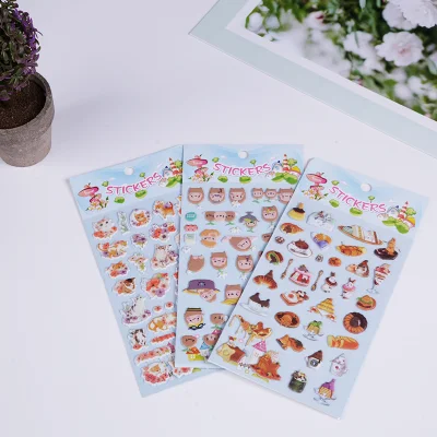 New Style Cute PVC Sticker for Kids