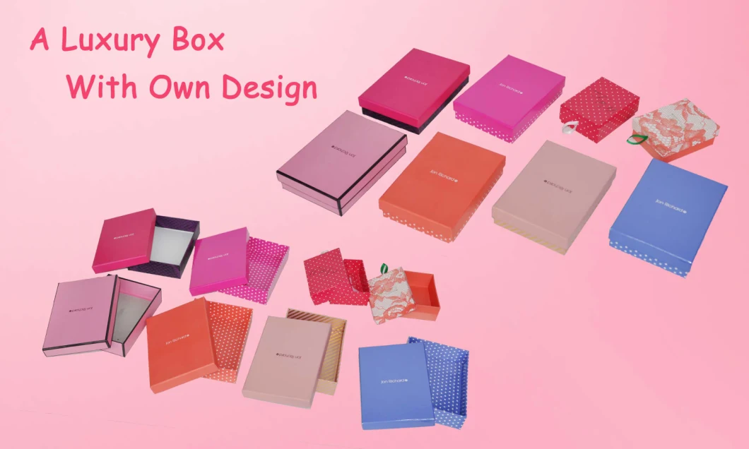 Customized a Set Pink Office / School Stationery Desk Storage Package Box