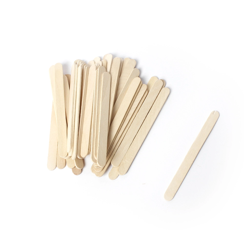 31001 50PCS Natural Jumbo Wooden Stick for Kids DIY Craft Project 115*10mm