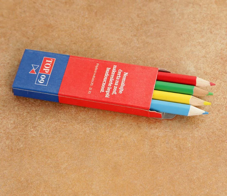 Back to School Stationery Customized 3.5 Inch Hb Color Pencils