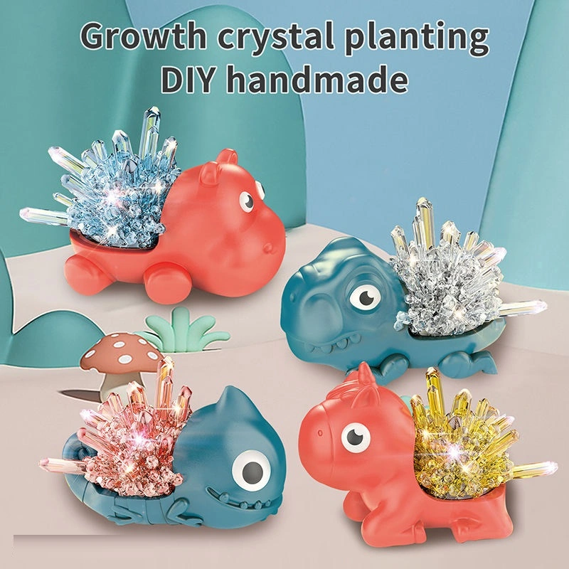 Animal Crystal Growing Kit for Kids Science Kits Grow Crystal Science Experiments Toys DIY Projects Education Toys DIY Handmade Growth Crystal Planting