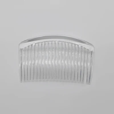 2022 New Come Plastic Hair Clasp Transparent 23 Teeth with Nice Quality